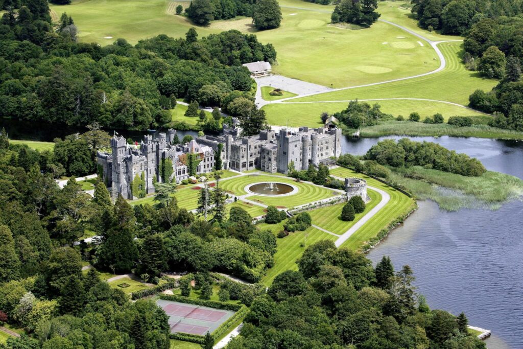 Luxury Ashford castle is one of the Best Castles in Ireland and must see on a private tour of ireland